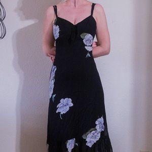 Reformation Natalie Midi Floral Dress